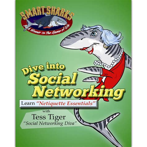 smart sharks dive into social networking netiquette essentials card game|Smart Sharks .